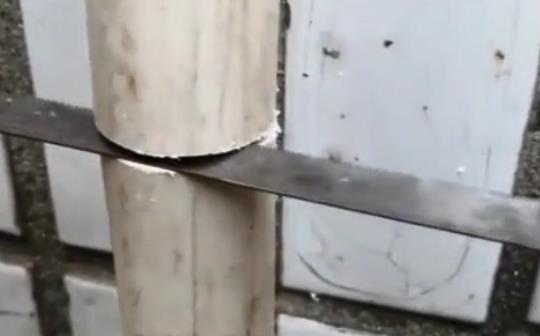 pvc管中間斷了拼接視頻分享，這個(gè)思路還是比較實(shí)用的！