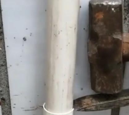 pvc管中間斷了拼接視頻分享，這個(gè)思路還是比較實(shí)用的！