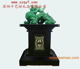千藝坊仿玉貔貅系列工藝品擺件 匠心工藝與吉祥象征的完美結(jié)合