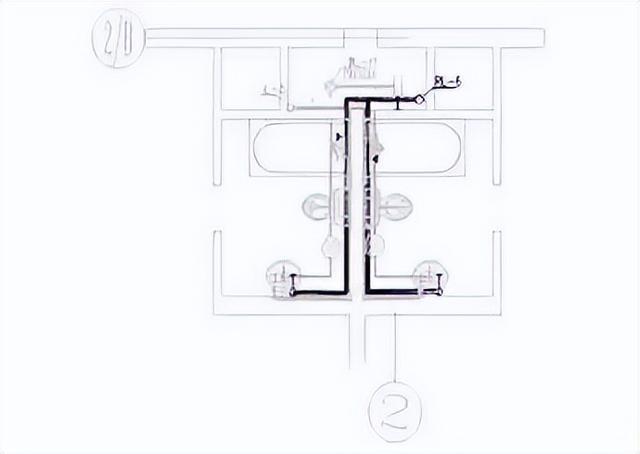 三層熱水回水系統(tǒng)圖實(shí)例施工，連十層圖紙都有！快快學(xué)習(xí)一波！